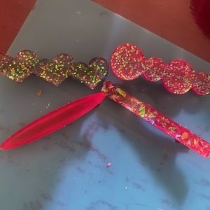 Hand made hair pins
